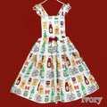 Tasty Labels Apron Dress