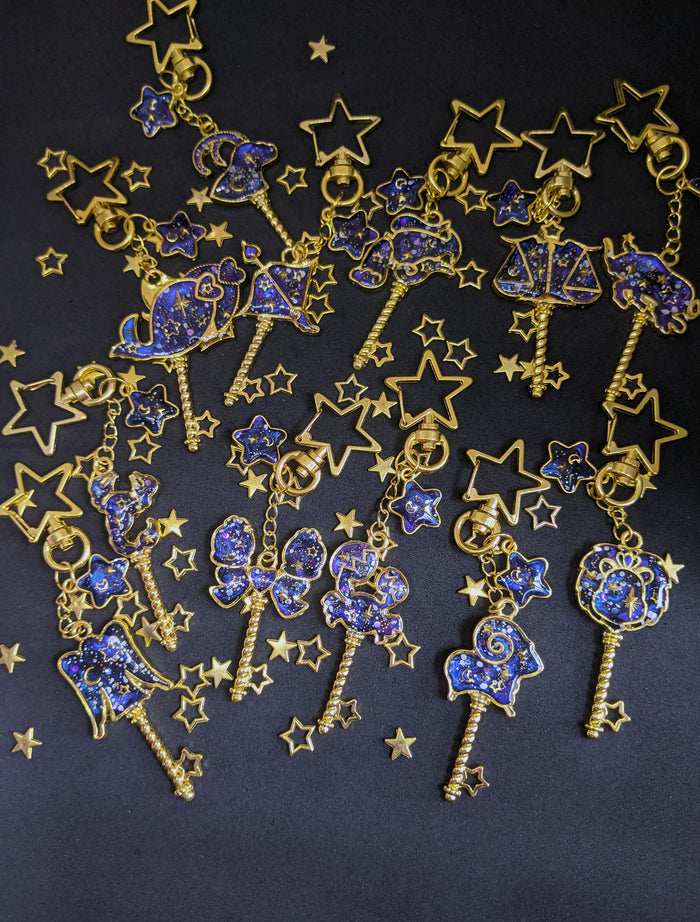 Taurus: Celestial Zodiac Key Keychain - Lolita Collective