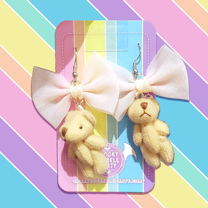 Teddy Bear Earrings