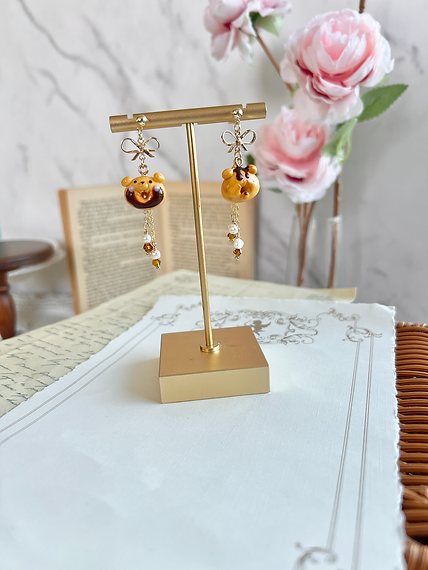 Teddy Donuts Earrings