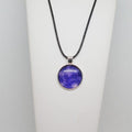 Textured Polish Pendant Necklace