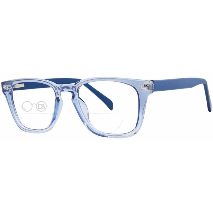 DebSpecs Thaw BI Color Blue Crystal Navy Matte eyewear