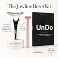 The Jawline Reset Kit (1x Contoura™ Chin & Neck Tightening Device - Multispecteral Light & EMS Microcurrents + 1x NovaGlow™ Red Light Therapy Wand + 1x UnDo: Reverse Aging Without Surgery) - Botanique Paris