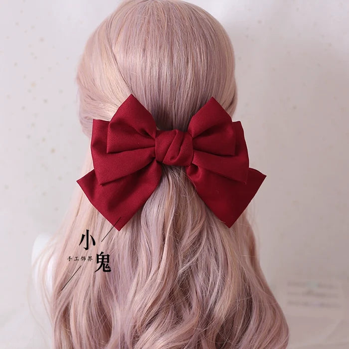 Three Layer Large Bow Clip