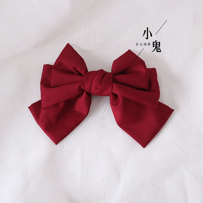 Three Layer Large Bow Clip