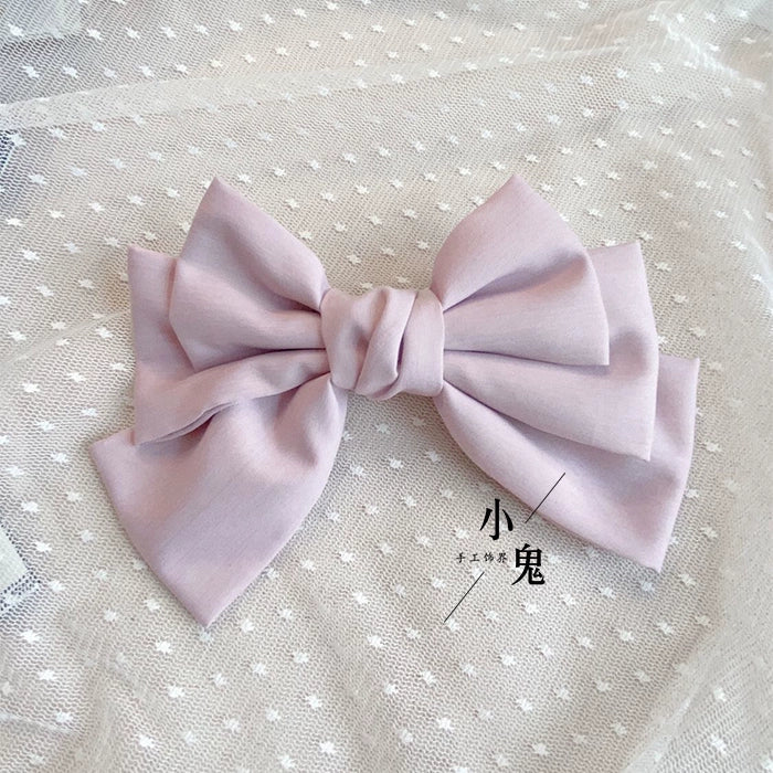 Three Layer Large Bow Clip