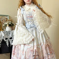 Tiered Lace Long Sleeve Blouse