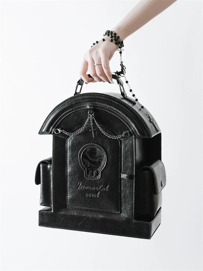 Tombstone Doll Bag