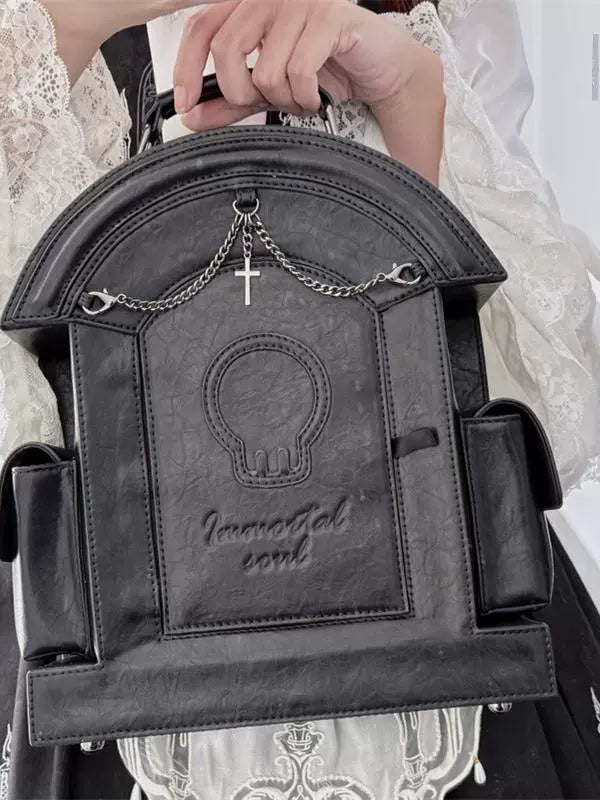 Tombstone Doll Bag