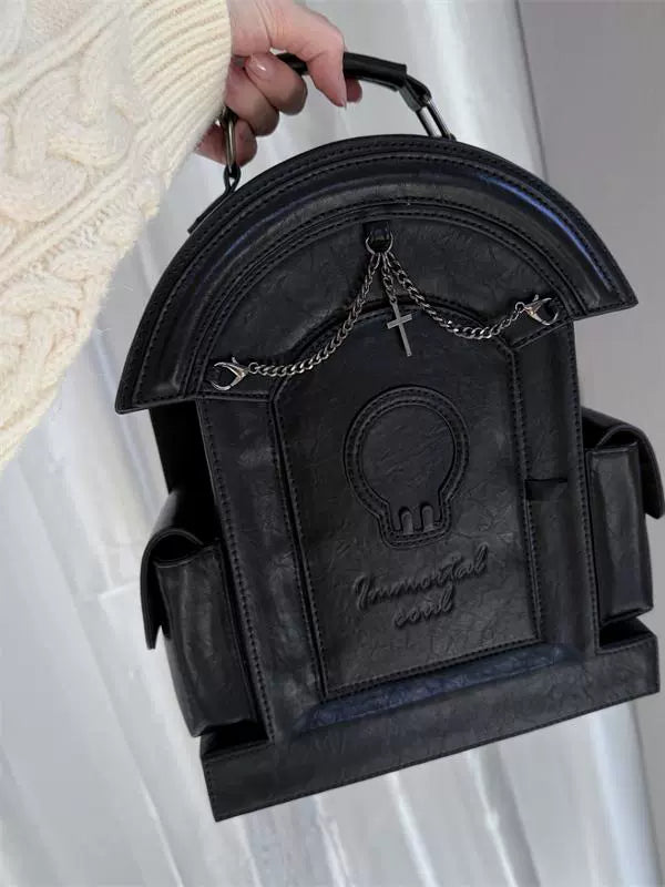 Tombstone Doll Bag