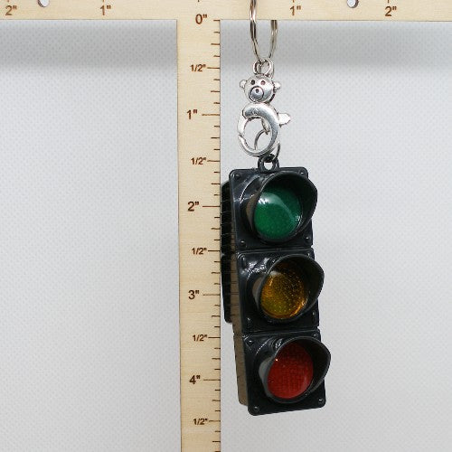 Traffic Signal Keychain