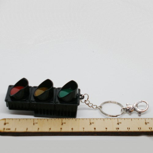 Traffic Signal Keychain