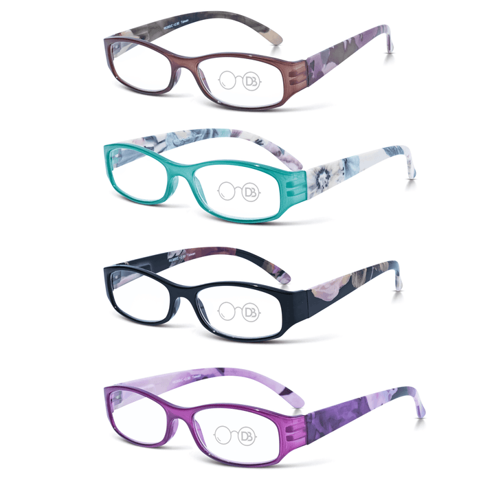 DebSpecs Trendy Rectangle Reading Glasses oc 638 product group