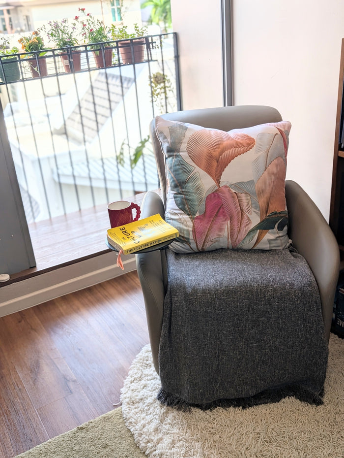 Organic Bamboo Lyocell Cushion Cover (65 x 65) - On-display