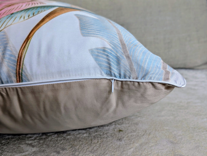 Organic Bamboo Lyocell Cushion Cover (65 x 65) - Close-up