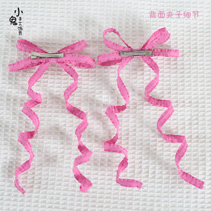 Twisted Posable Bow Clips