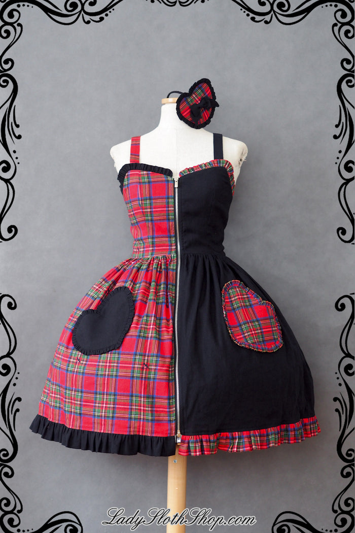 Twisted Tartan Jumperskirt