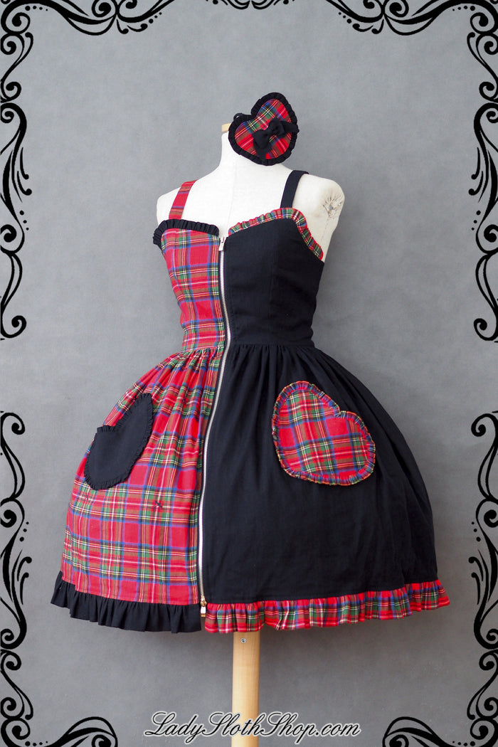Twisted Tartan Jumperskirt