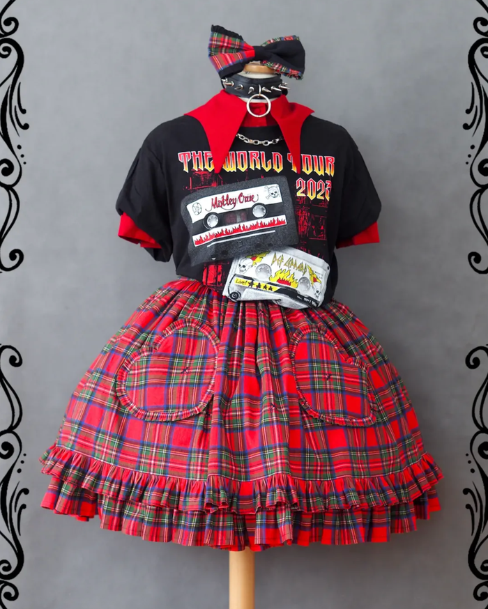 Twisted Tartan Skirt
