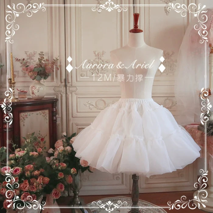 Two-Tiered Organza Petticoat