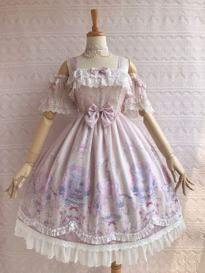Unicorn Secret Garden Jumperskirt