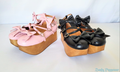 Valentine Wooden Platform Shoes