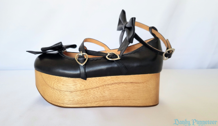 Valentine Wooden Platform Shoes