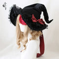 Velvet Rose Witch Hat