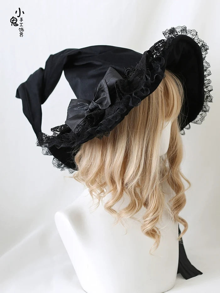 Velvet Rose Witch Hat