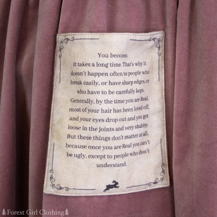 Velveteen Rabbit Pinafore