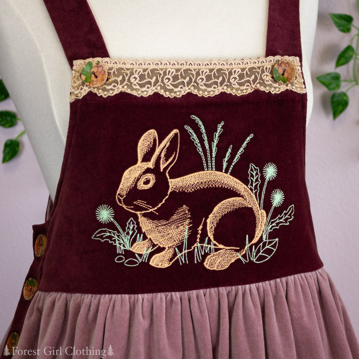 Velveteen Rabbit Pinafore