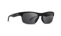black sunglasses with smoke mirror lens by epoch eyewear