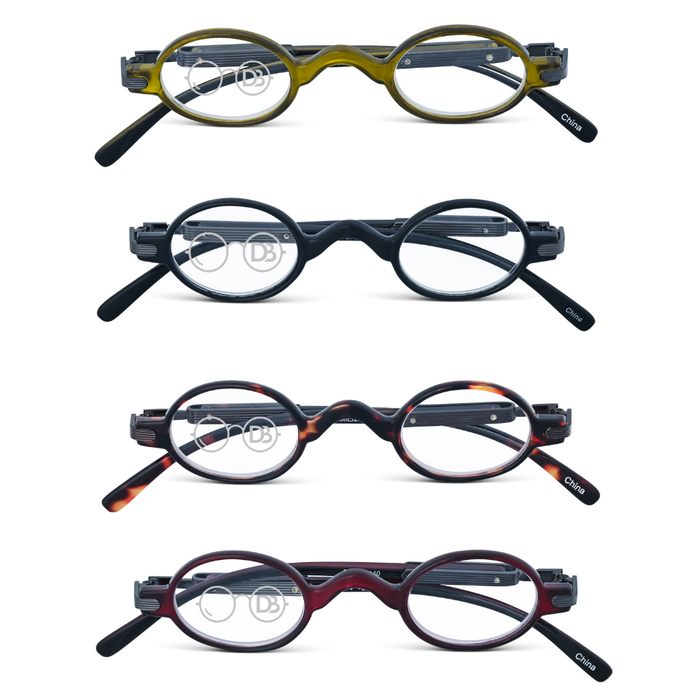 DebSpecs ER Successful front folded view eyewear