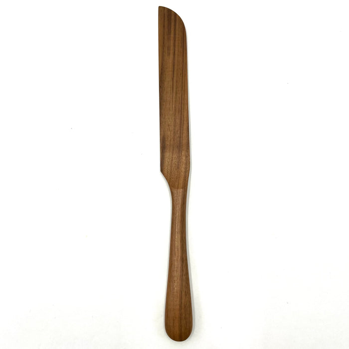 Walnut Wood Cake Server Set