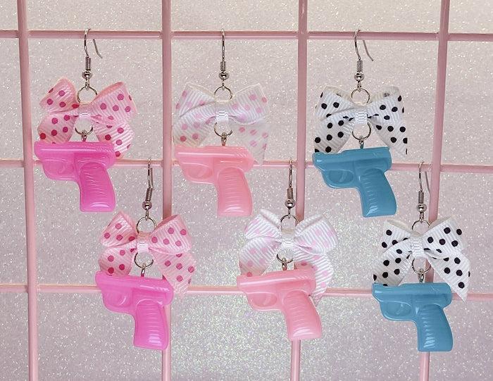 Water Gun Earrings (3 Colors) - Lolita Collective
