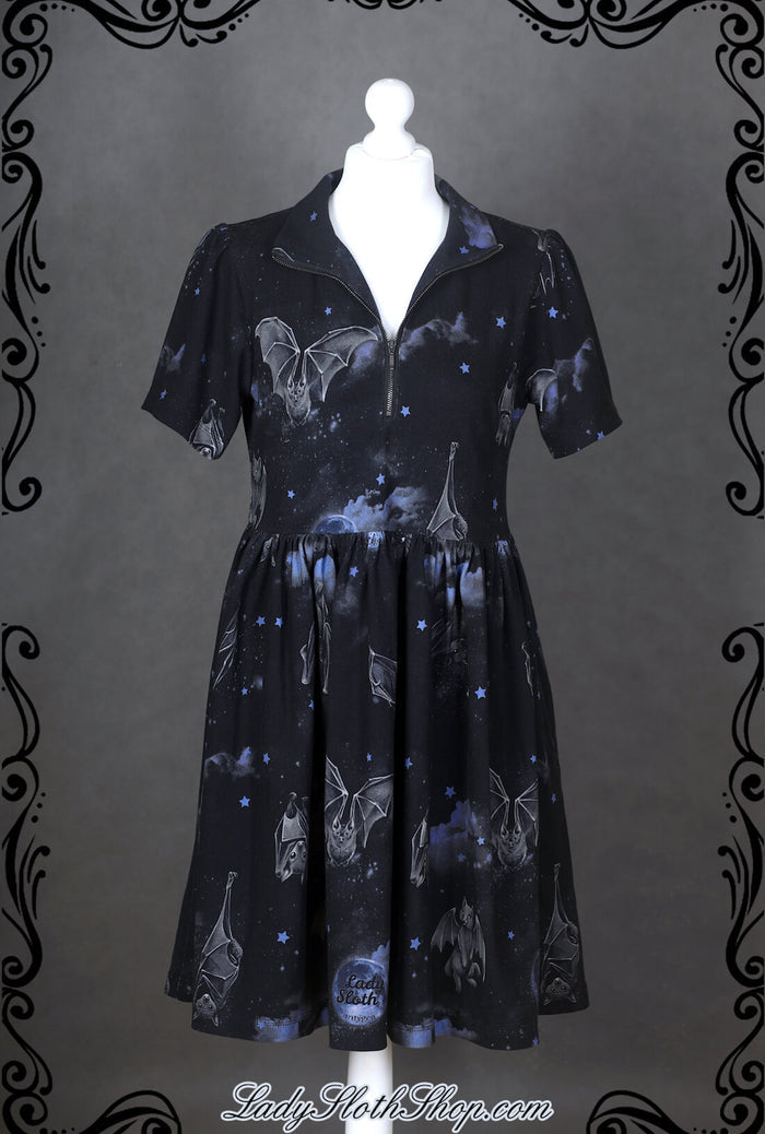 Where Is The Cat? Zipper Dress