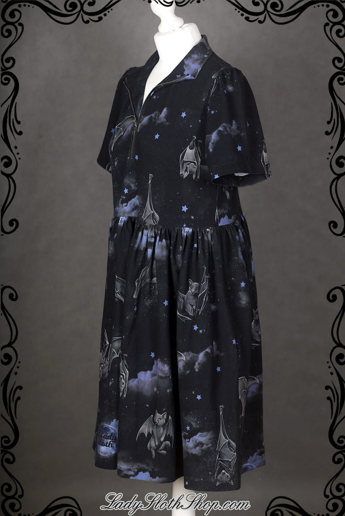 Where Is The Cat? Zipper Dress