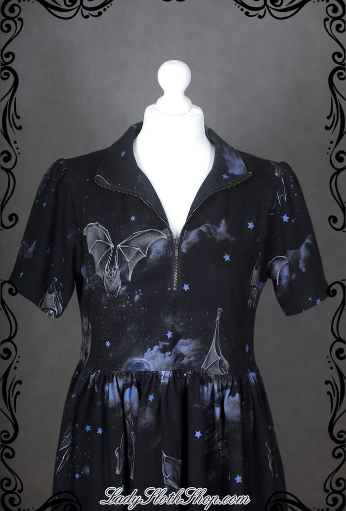 Where Is The Cat? Zipper Dress