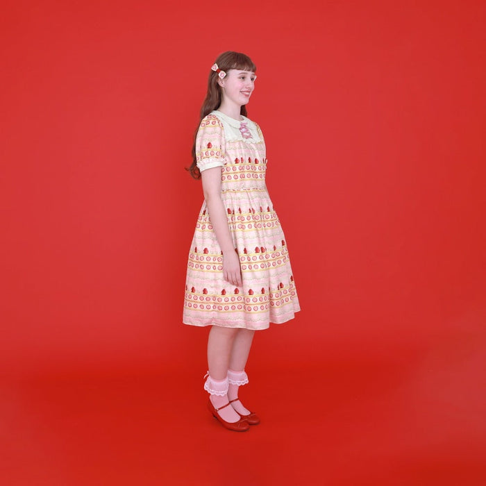 WhipCake Border Onepiece Dress