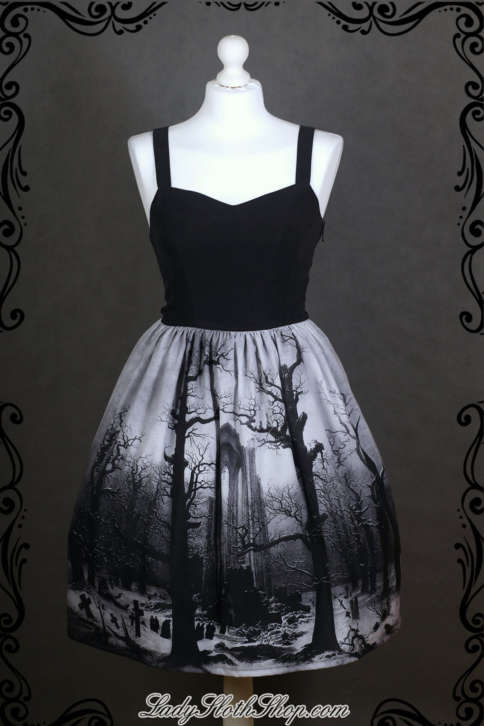 Winter Cemetery Casual Jumperskirt