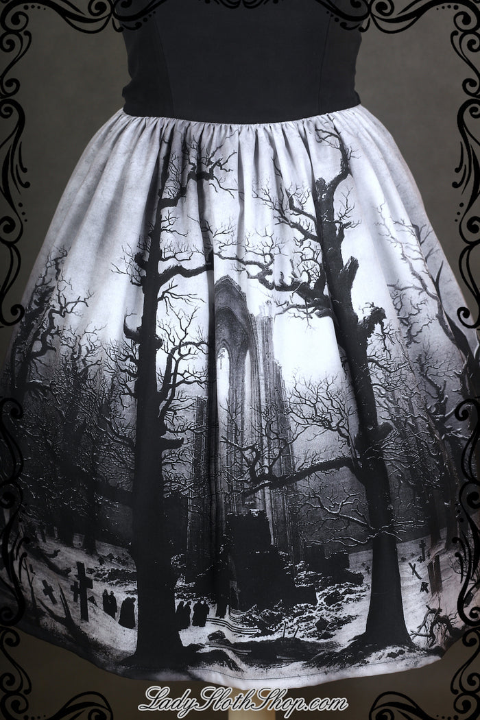 Winter Cemetery Casual Jumperskirt