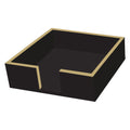 Beverage / Black w/ Gold Trim