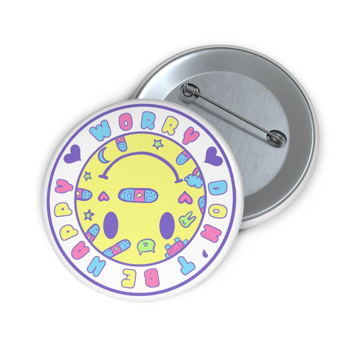 Worry, Don't Be Happy Button - Lolita Collective