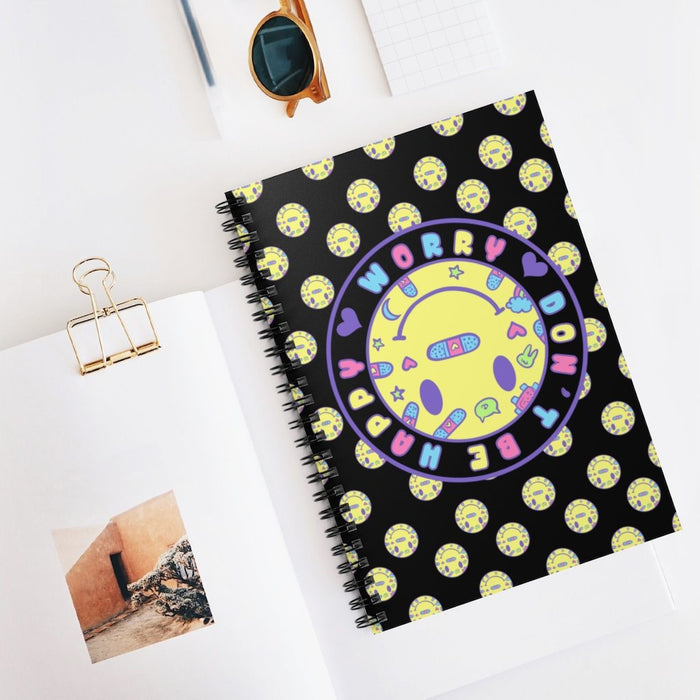 Worry, Don't Be Happy Notebook - Lolita Collective