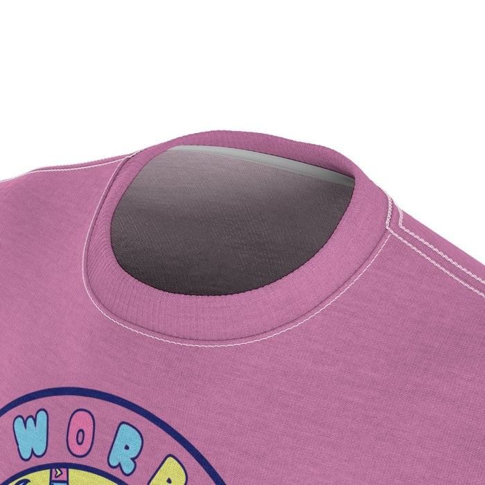 Worry, Don't Be Happy Tshirt (Lilac) - Lolita Collective