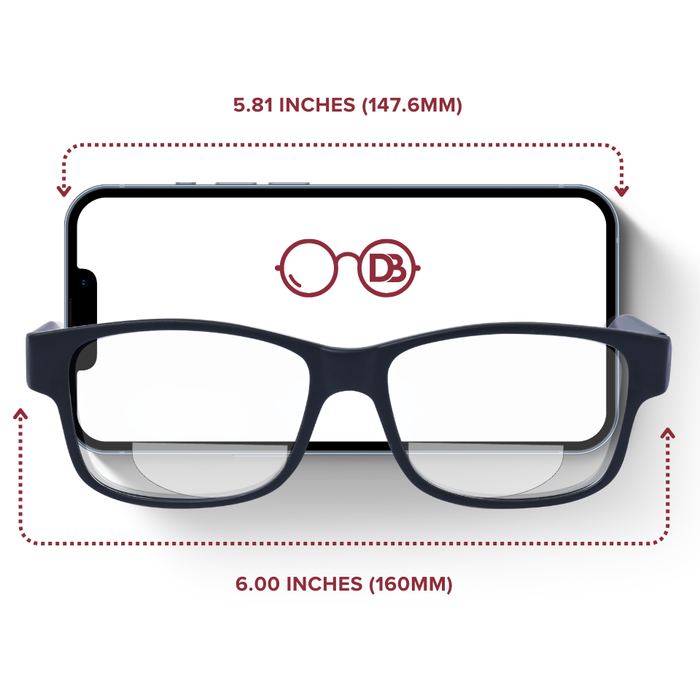 DebSpecs Big Guy Bifocal for Product Image front view eyewear